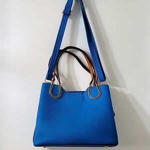 Elegant Blue Handbag